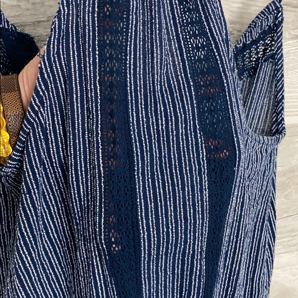 Rip Curl Navy Fringe Romper - Picture 9 of 12